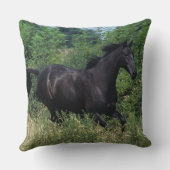 草の純血種の馬のランニング クッション (裏面)