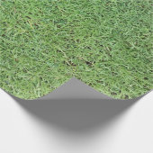 草の芝生を切って下さい ラッピングペーパー (角)