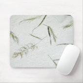 草の葉の薄い日本の紙 マウスパッド (マウス)