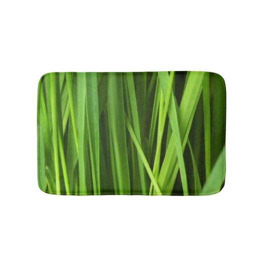 草の葉 バスマット (正面)