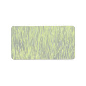 草の葉 ラベル (正面)