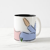 草の読者 ツートーンマグカップ (正面右)