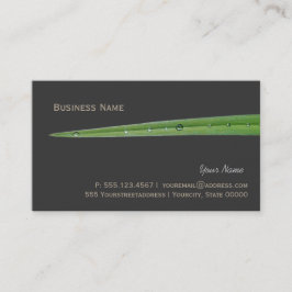 草の静かな地主のブレード自然 名刺