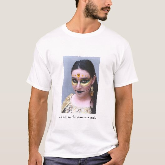 草の非対称多重処理システム Tシャツ (正面)