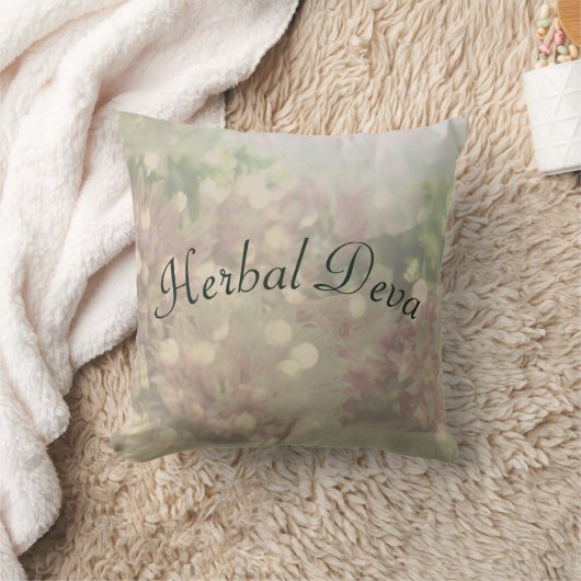草のDeva クッション (ブランケット)
