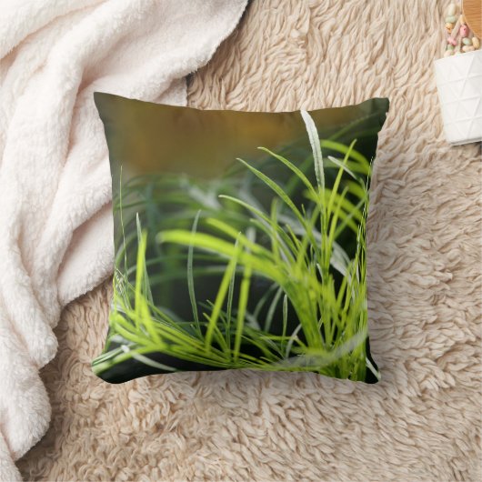 草は常にです緑… 枕 (ブランケット)