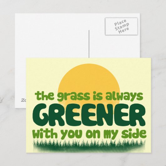 草は常に青い ポストカード (正面/裏面)