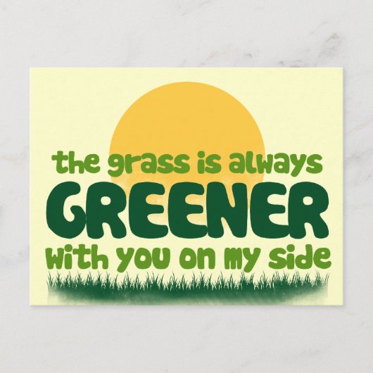 草は常に青い ポストカード (正面)