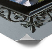 草は緑が多い…... ポスター (角)