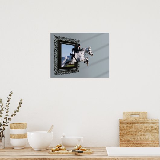 草は緑が多い…... ポスター (キッチン)