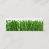 草は緑の小型テレホンカードです コーリングカード (裏面)
