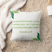 草は飾り枕を持つ クッション (ブランケット)