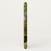 草むらのかわいい茶色のフェレット Case-Mate iPhoneケース (裏面/左)
