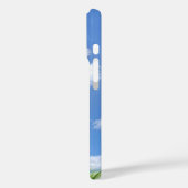 草むらの中の可愛い犬のイラスト Case-Mate iPhoneケース (裏面 / 左)