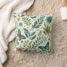 草や木が生い茂った枕