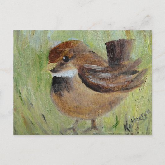 草を探して ポストカード (正面)