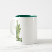 草を揺いけなる ツートーンマグカップ (正面左)