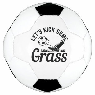 草を蹴ろう サッカーボール