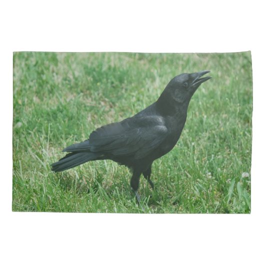 草カスタム製独身の枕、標準サイズ 枕カバー (裏面)