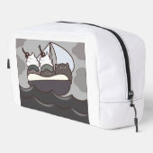 草ゼリーキャッツ&バナナスプリットボート化粧料バッグ ドップキット (右コーナー)