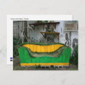 草ソファ ポストカード (正面/裏面)