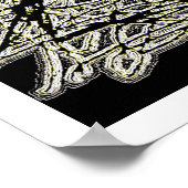 草ヤリングポスタープリント ポスター (角)