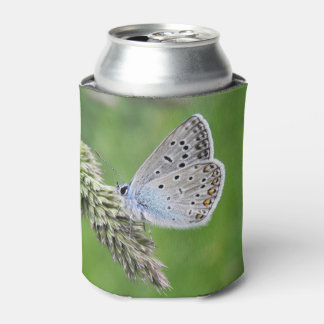 草上のコモン・ブルー 缶クーラー