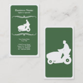 草刈りモダン機 名刺 (正面/裏面)