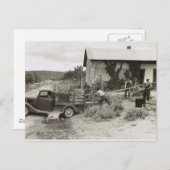 草刈り機のロード – 1940。 ポストカード (正面/裏面)