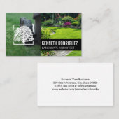 草刈り草 | バックヤードガーデン 名刺 (正面/裏面)