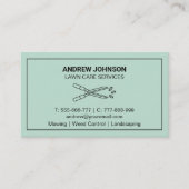 草刈り道具ヘッジシアーズローン気に名刺 名刺 (正面)