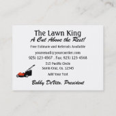 草刈り/造園/芝生サービス – SRF 名刺 (裏面)