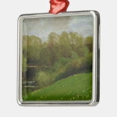 草原および森林1895年 メタルオーナメント (左)