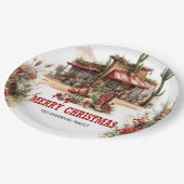 草原での真に西洋の経験 ペーパープレート (アングル)