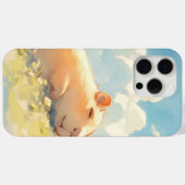 草原でハグするカピバラ Case-Mate iPhoneケース (裏面 (横))