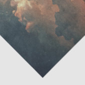 草原で馬に乗る西のカウボーイ 薄葉紙 (詳細)