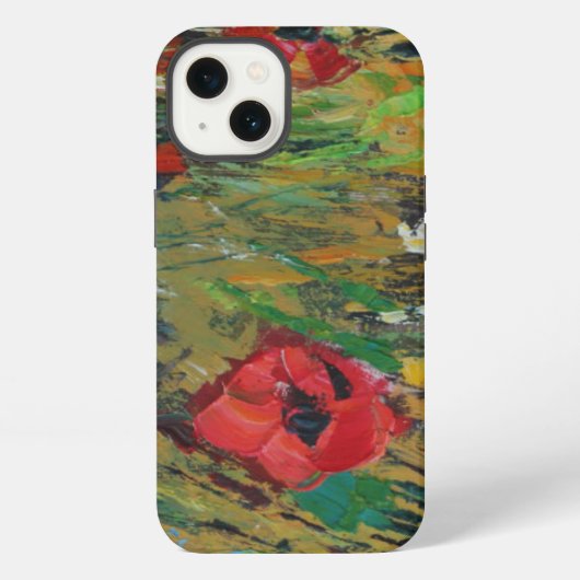 草原によっては2012年が開花します iPhoneケース (裏面)