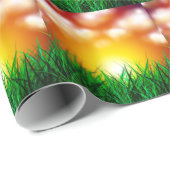 草原に広がる美しい日の出 ラッピングペーパー (ロールコーナー)