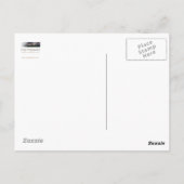 草原に虹を描く ポストカード (裏面)