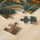 草原のひまわり ジグソーパズル (側面)