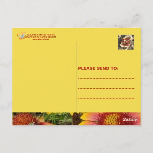 草原のガイアルディア – はがき (裏面)