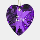 草原のクリスマスのオーナメント セラミックオーナメント (左)