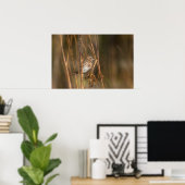 草原のスズメ ポスター (ホームオフィス)