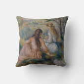 草原のピエールAugusteルノアール| クッション (裏面)