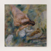 草原のピエールAugusteルノアール| ジグソーパズル (横)