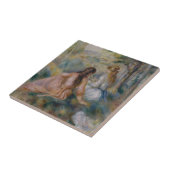 草原のピエールAugusteルノアール| タイル (側面)