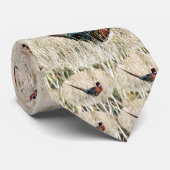 草原のリングの首のキジ ネクタイ (ロール)