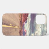 草原の国の道。人けのない自然の旅 Case-Mate iPhoneケース (裏面 (横))