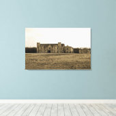 草原の小さな家 キャンバスプリント (インサイチュ (ウッドフロア))