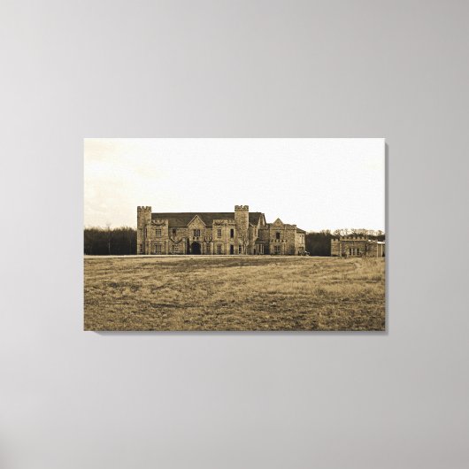 草原の小さな家 キャンバスプリント (正面)